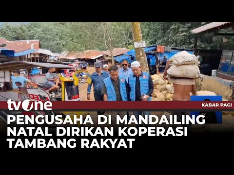 Pengusaha Tambang di Mandailing Natal Mendirikan Koperasi Tambang Rakyat