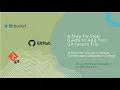 Git Tutorial A Guide to creat and add the gitignore File