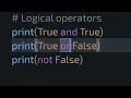 Python Logical Operators Explained