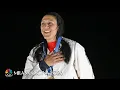 Elana Meyers Taylor children take in U S national anthem after Olympic bobsled gold NBC Sports