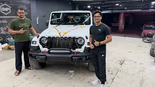 Mahindra Thar 3 Door Modification Under 1 Lakh Rupees | Thar Modification In Any Budget | Bharat Car