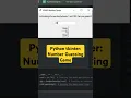 Python tkinter Number Guessing Game