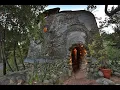 Inside the Whale House in Santa Barbara