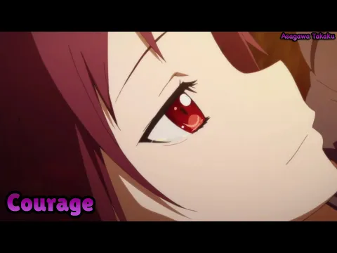 Download MP3 【Lyrics AMV】Sword Art Online II OP 2 Full 〈 Courage - Tomatsu Haruka 〉