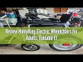 Review HomyKing Electric Wheelchairs for Adults Foldable Electric Wheelchair Lightweight Travel Mo