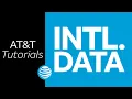 International Data AT T Tutorials