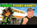 of a Million Pressure Washers Recalled due to Exploding