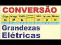 Conversion of Units of Electrical Quantities What is Giga Mega Kilo Milli Micro Nano