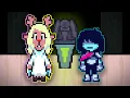 What if You Force Noelle Into 2D Platformer Mode Deltarune hapter 5