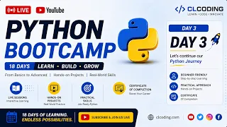 July Python Bootcamp Day 3