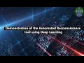 Automated Reconnaissance Tool using Deep Learning techniques Demo