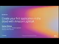 AWS re Invent 2019 Create your first application in the cloud with Amazon Lightsail DEM152
