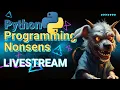 Watch me Coding stuff from hell Data Science Numpy Pandas Matplotlib and Pygame in Python