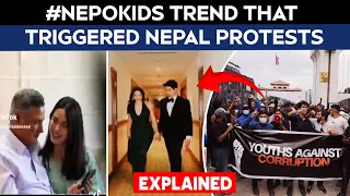Nepal Gen Z Protest A Nepo Kid Trend Amid Gen Z Led Protests Against Nepal S Social Media Ban 