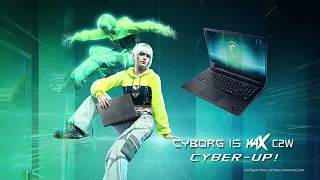 Cyborg 15 Max C2W - Cyber-Up! | Cyberpunk Style | Portable Gaming Laptop | MSI India