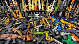 This Toy Gun Collection Is MASSIVE! 500+ Toy Guns, AK47, M4, MP5, Uzi, Glock & Revolvers