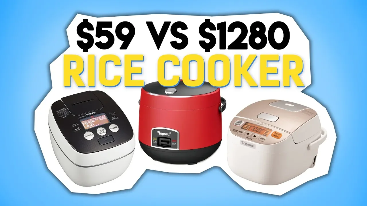 $59 vs $1280 Rice Cooker - We review which to get