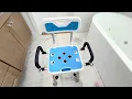 SWIVEL shower chair thoughts Who is this for 360 Swivel Shower Chair 500 lbs Capacity Height A