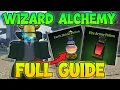 Full Beginner Guide To Wizard Alchemy Roblox - Wizard Alchemy Progression Codes Potions Roblox