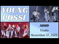 Lagu 251117 영파씨 YOUNG POSSE - ADHD live @ Gorilla Hall, Osaka 4K Fancam