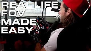 the perfect fov guide for sim racing