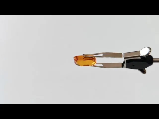 Octagon Yellow Sapphire 8.09 ct.
