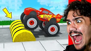 Reagindo a MONSTER TRUCK vs QUEBRA-MOLAS no Teardown