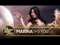 Download Lagu MARINA: I ﹤3 YOU | The Tonight Show Starring Jimmy Fallon
