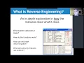 Tyler Hudak s Class Intro to Reverse Engineering Session