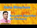 DSAL28 Fibonacci Series using stack Recursive Fibonacci Explained with Example Data Structure