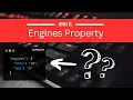 What is the Engines Property in package json in 180 seconds