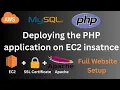 Deploy a Complete Production library Website on Ubuntu EC2 with Php MySQL Apache and Certbot