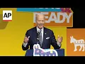 Biden references his cancer treatment calls Republican policies on healthcare flat-out wrong