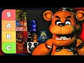 The Worst to Best FNAF Objectively Objective Tier List