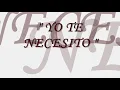 Yo Te Necesito - Los Bukis