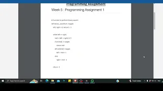 Programming Data Structures and Algo using Python WEEK - 5 Ass