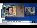 2 charged after more than 400 pounds of explosives stolen in Louisville