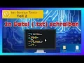 Java In Textdatei schreiben EINFACH Teil JAVA Tutorial