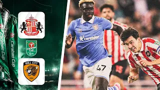 Sunderland - Hull City - Maç Özeti - İngiltere Lig Kupası | Üçüncü Tur Maçı