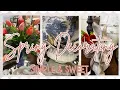 SIMPLE AND SWEET SPRING DECORATE WITH ME USING VINTAGE AND THRIFTED ITEMS