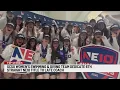 SCSU Women s Swimming and Diving team dedicate NE10 title to late coach