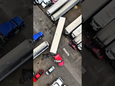 Kalian tidak akan percaya😱?! bagaimana bisa dia parkir sempurna #shorts