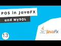 JavaFX and MySQL Point of Sale System POS Part 13 Shortcuts Keys and App Colors
