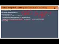 Programming in Python Basic 75 - Listbox Widget in tkinter listbox with selection and button