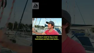 SAILORS: Don’t Throw Away Old Lines – Do This Instead! #shorts #sailing #sailingtips