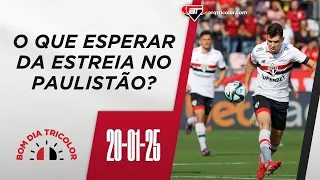 É HOJE! Com time misto, São Paulo ESTREIA no Paulistão | Bom Dia Tricolor