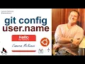 How to set the Git user name Property in Git Config