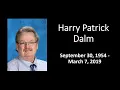 Harry Dalm Memorial Slideshow