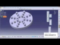 CATIA TUTORIAL IN HINDI CIRCULAR PATTERN