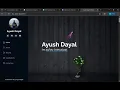 Interactive Mouse Trail Particle Animation p5 js